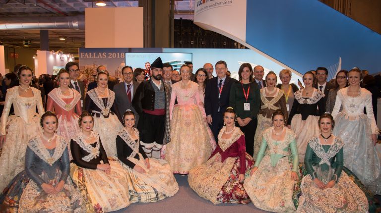 LAS FALLAS Y LA SEDA, PROTAGONISTAS DE VALÈNCIA EN FITUR 2018