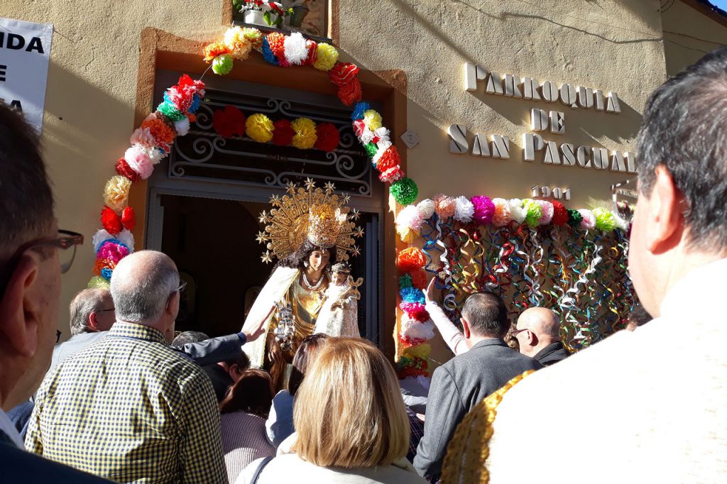  Novelda recibe la visita de la imagen peregrina de la Virgen de los Desamparados 