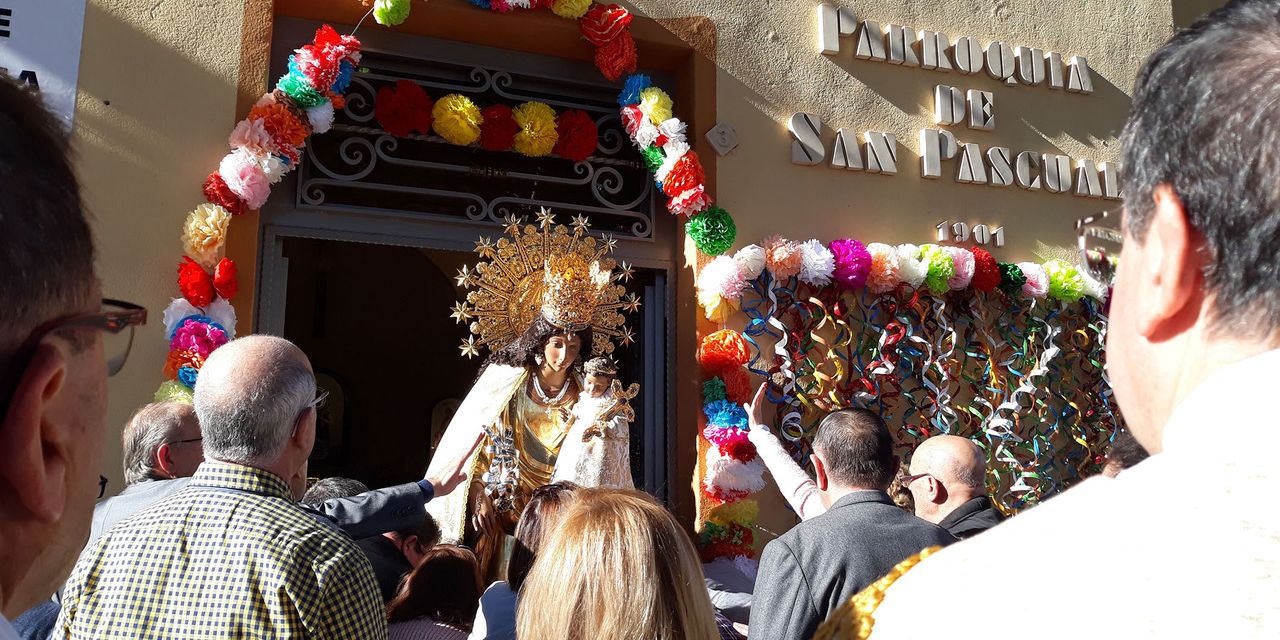  Novelda recibe la visita de la imagen peregrina de la Virgen de los Desamparados 