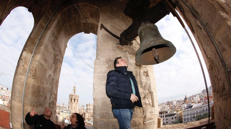 La iglesia de Santa Catalina de Valencia estrenará en 2019 la primera réplica de sus campanas originales del siglo XVIII