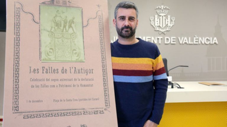 Se presenta Les Falles a L’Antigor con motivo del segundo aniversario de las Fallas como Patrimonio de la Humanidad